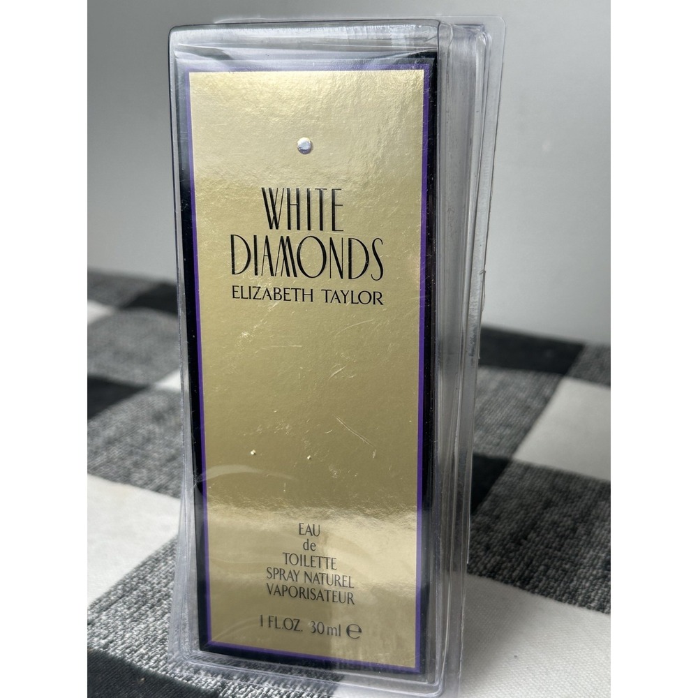 Vintage White Diamonds NEW Elizabeth Taylor Eau de Toilette 1 fl oz NIB